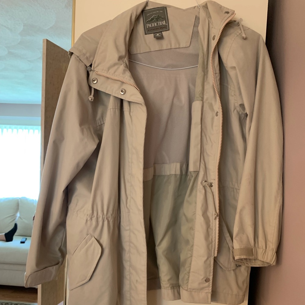 Tan Rain Jacket